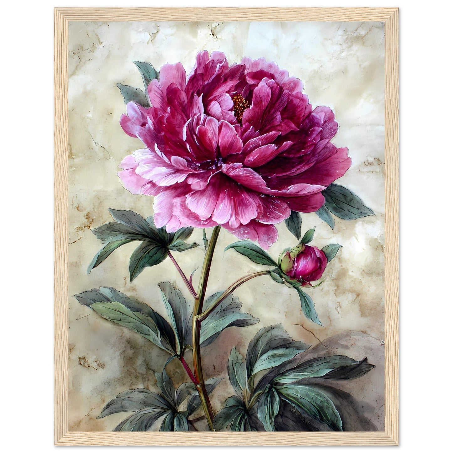 Petals in Bloom — digital download, detail view