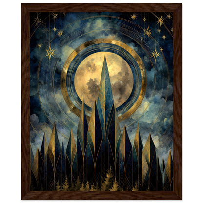 Nightfall Peaks — digital download, detail view