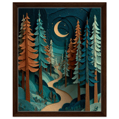 Moonlit Pathway — Digital Download