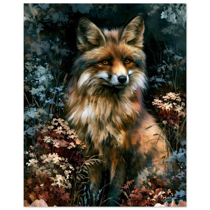 Fox Amongst Blooms — Digital Download
