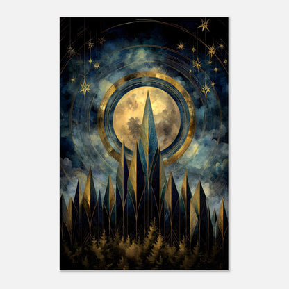 Nightfall Peaks — digital download, detail view