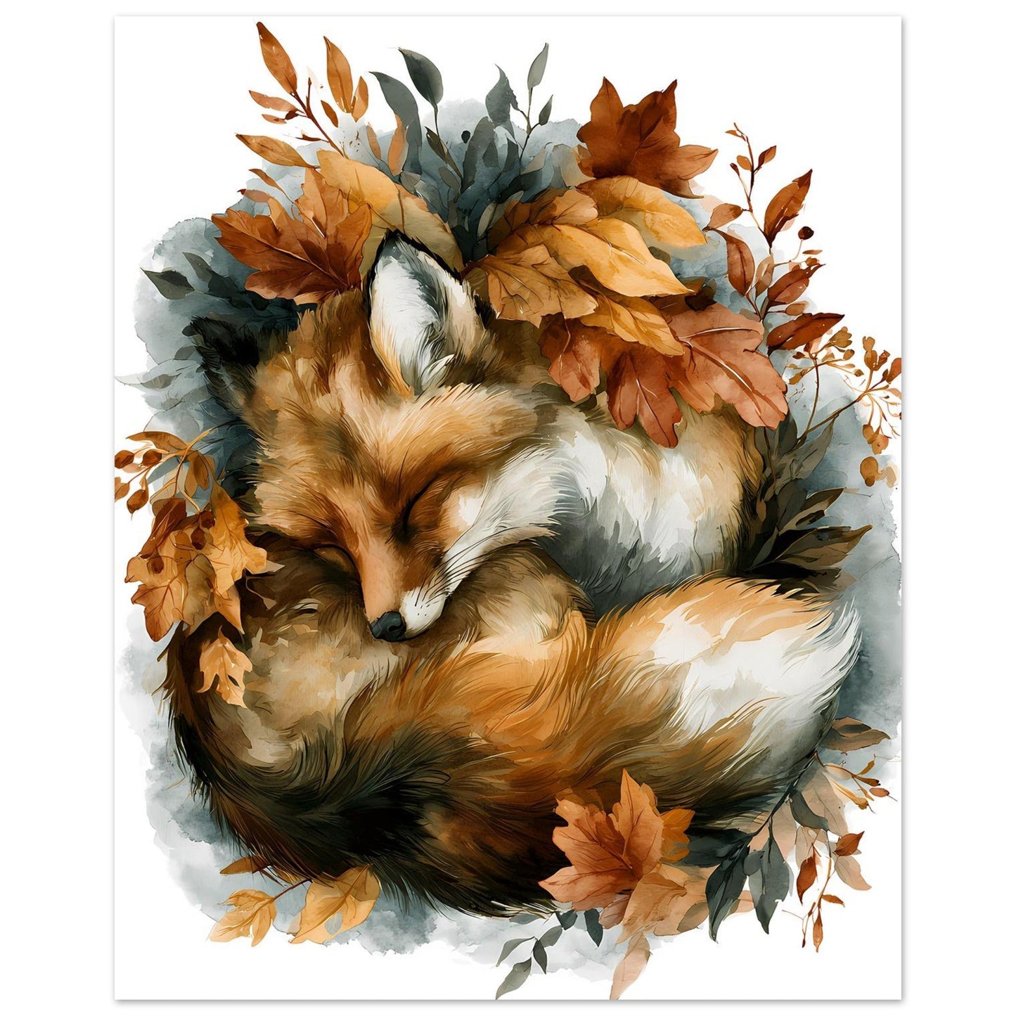 Autumn's Embrace — digital download, detail view