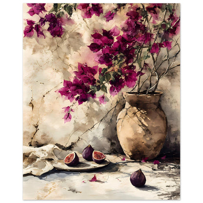 Beneath the Bougainvillea — digital download, detail view