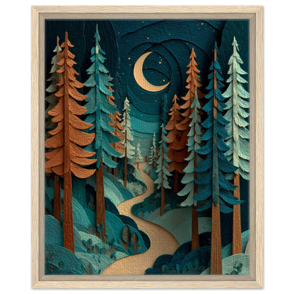 Moonlit Pathway — Digital Download