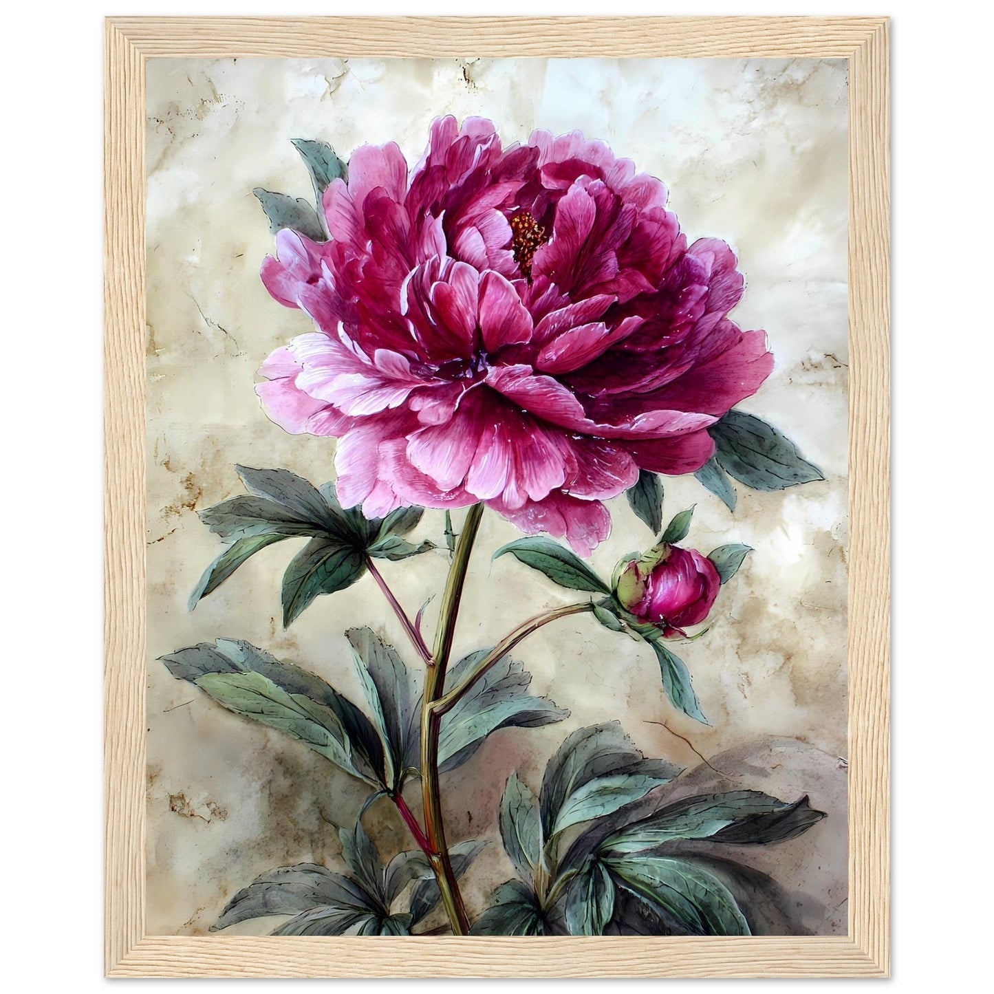 Petals in Bloom — digital download, detail view