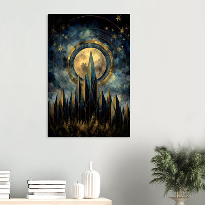 Nightfall Peaks — digital download, detail view