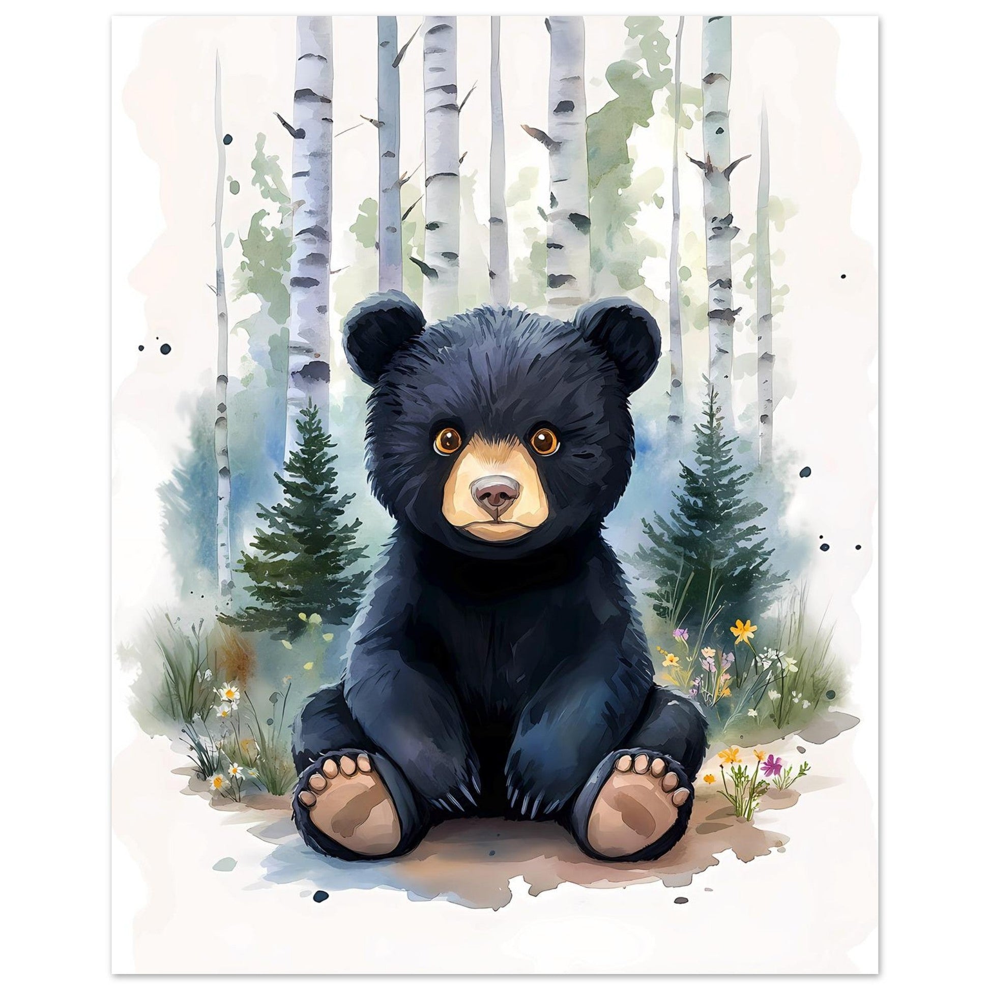 Something in the Brush — digital download, detail view