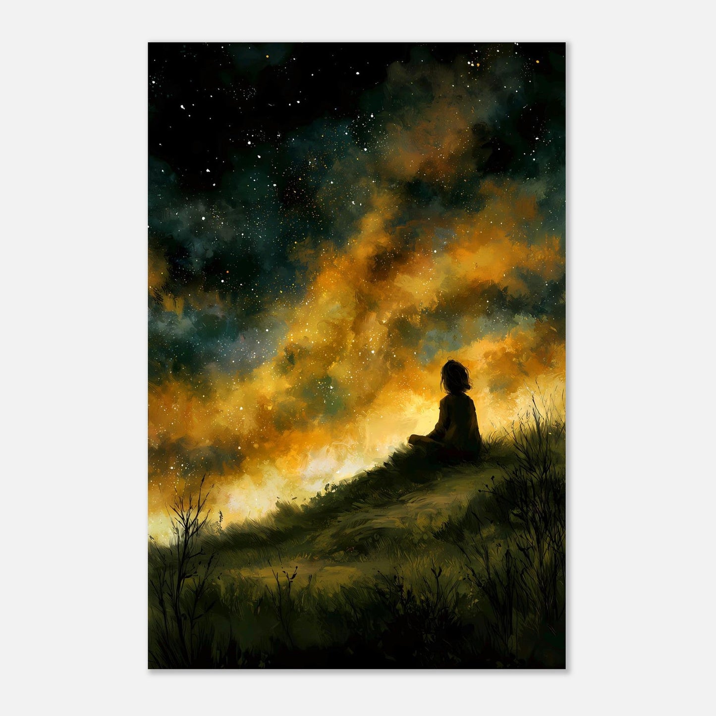 Cosmic Solitude — digital download, detail view