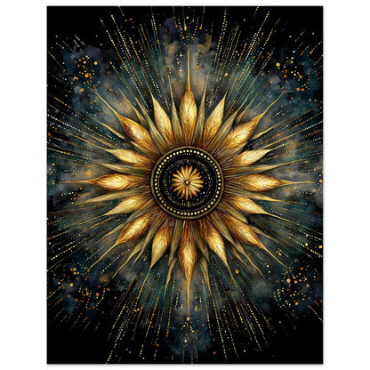 Celestial Burst — digital download, room mockup