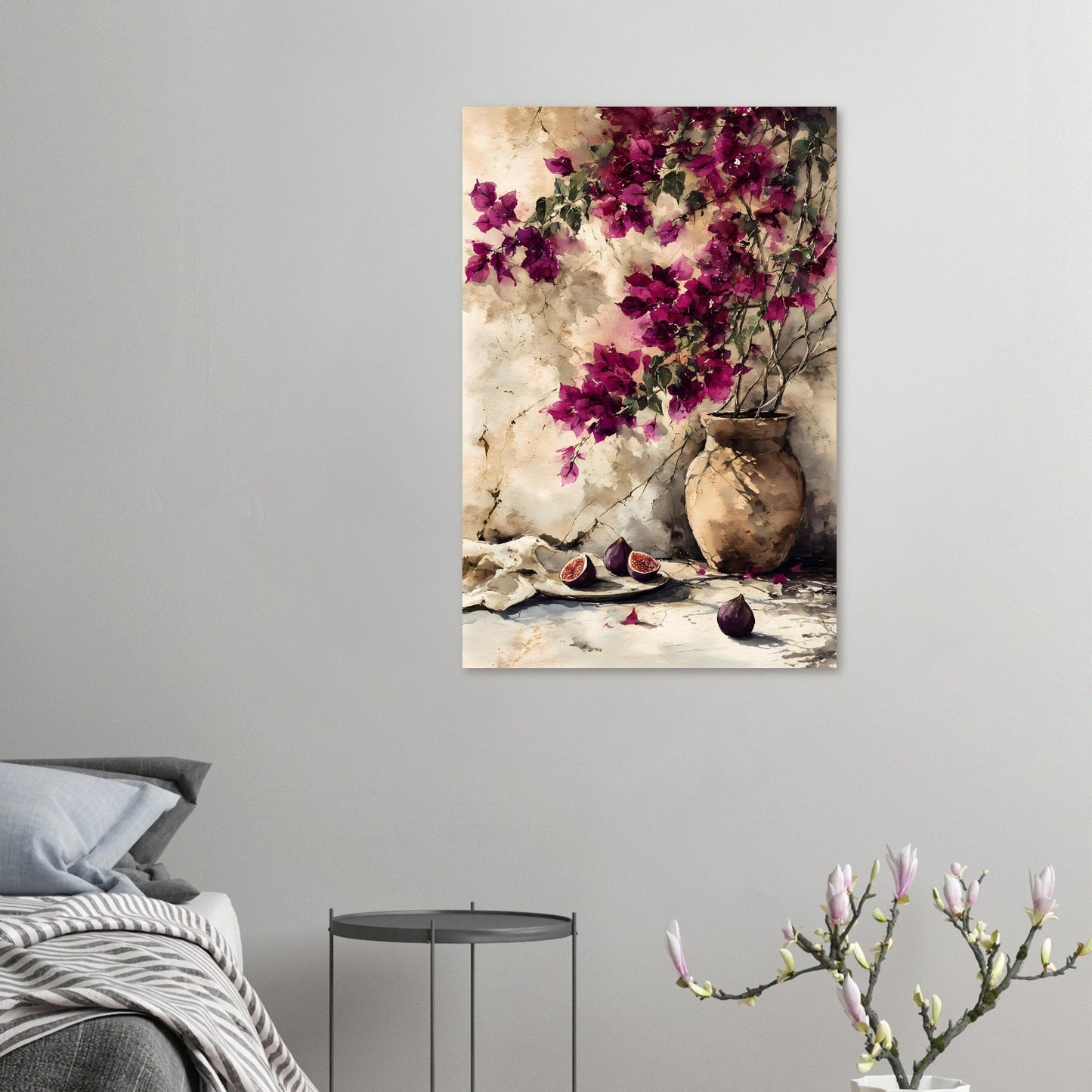 Beneath the Bougainvillea — digital download, detail view