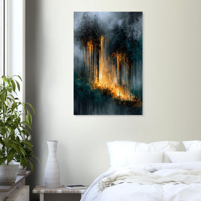 Golden Cascade — digital download, detail view