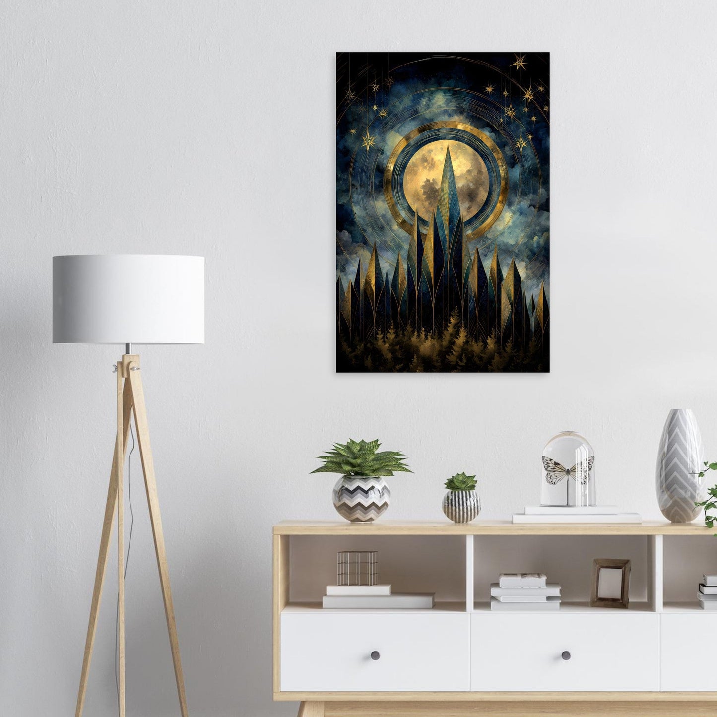 Nightfall Peaks — digital download, detail view
