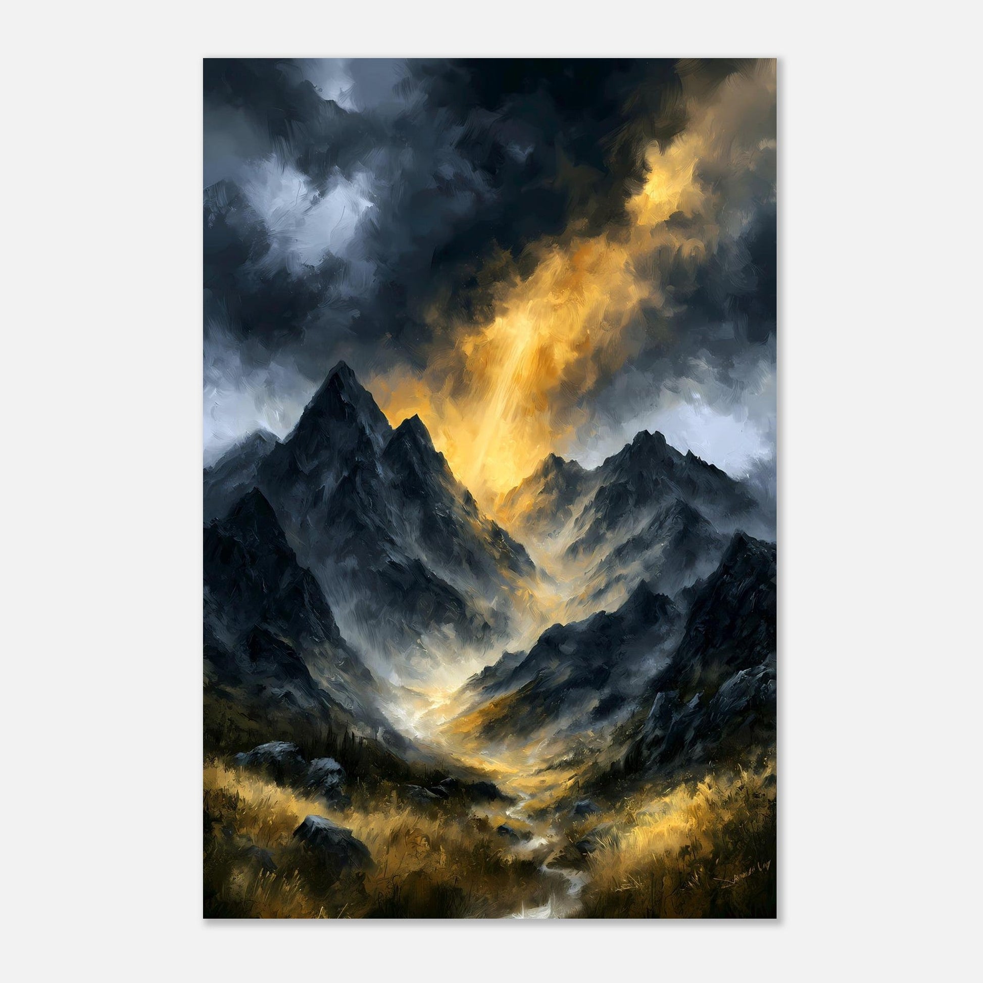 Radiant Ascent — digital download, detail view