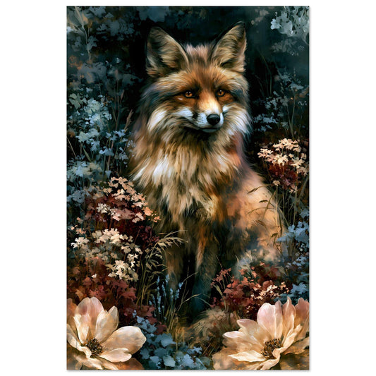 Fox Amongst Blooms — Digital Download