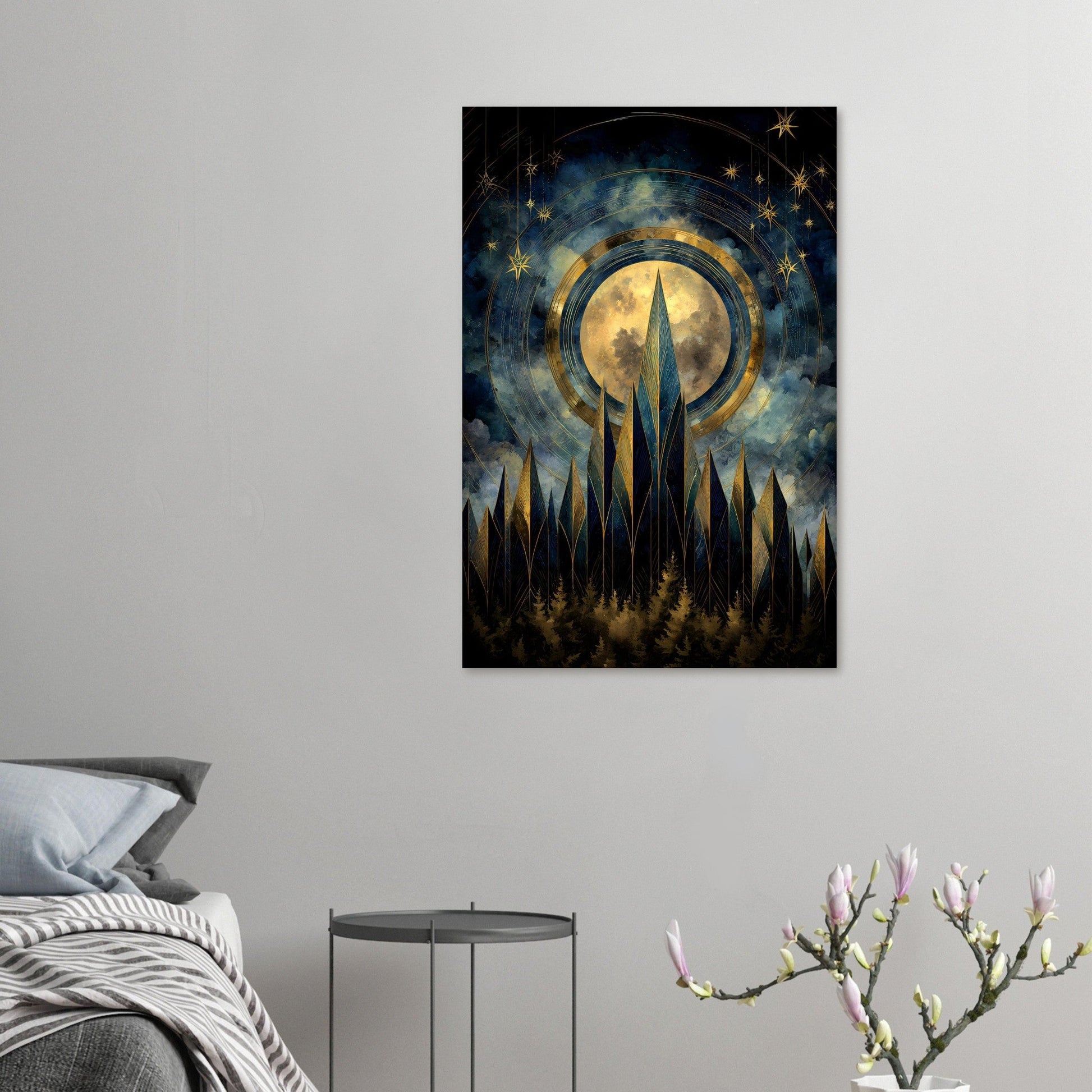 Nightfall Peaks — digital download, detail view