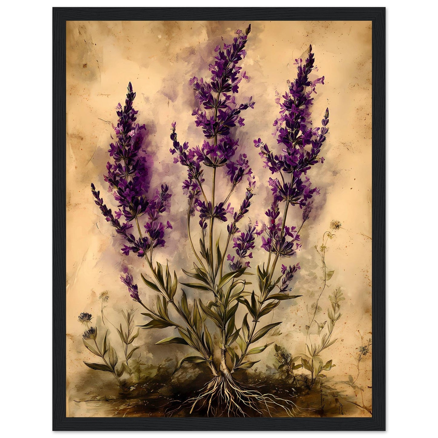 Lavender Roots — digital download, detail view