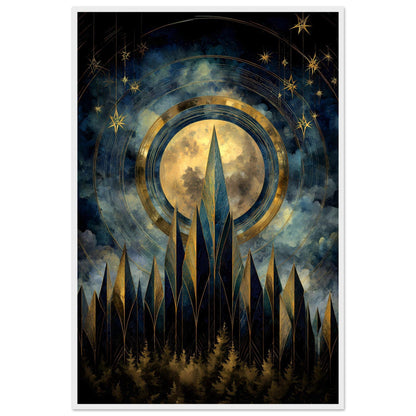 Nightfall Peaks — digital download, detail view