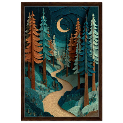 Moonlit Pathway — Digital Download