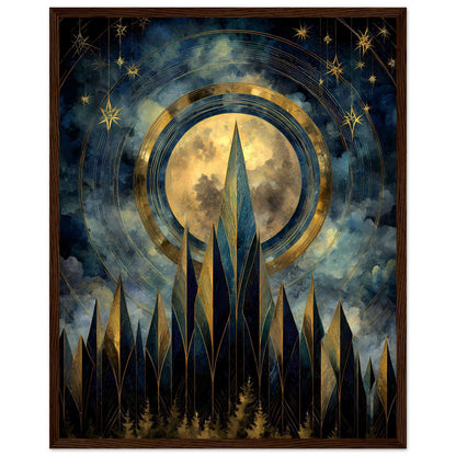 Nightfall Peaks — digital download, detail view