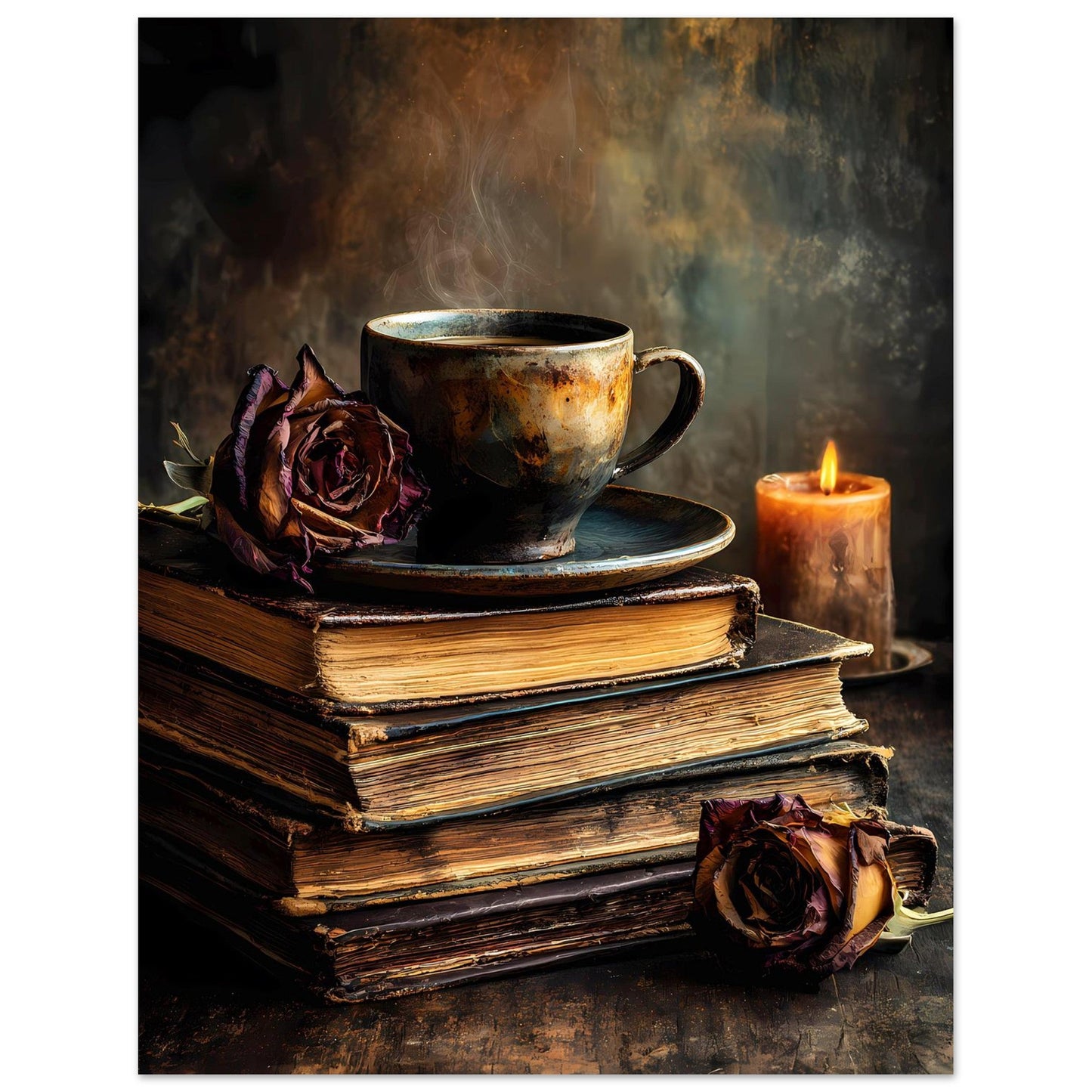 Savoring Stillness — digital download, room mockup