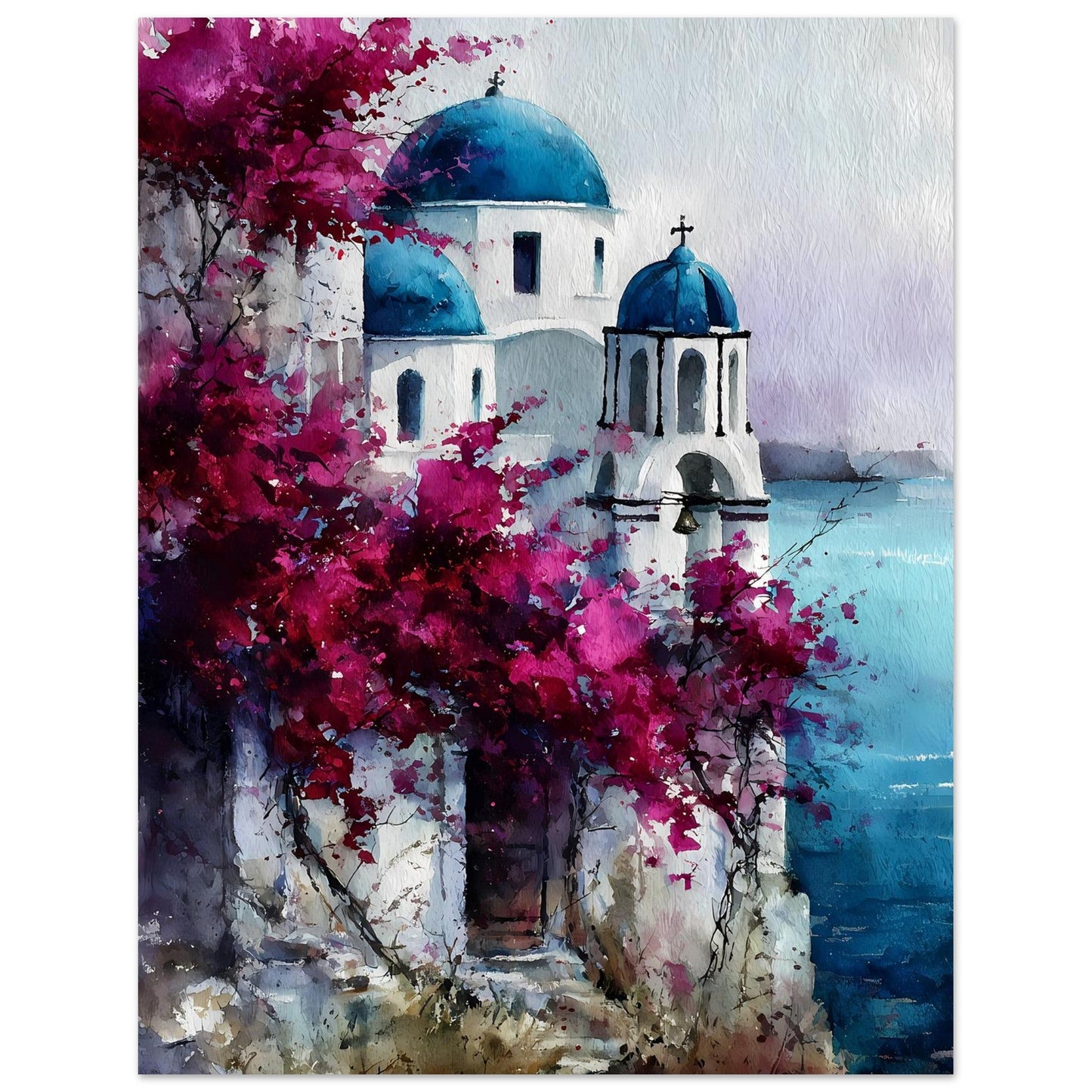 Aegean Dreams — digital download, room mockup