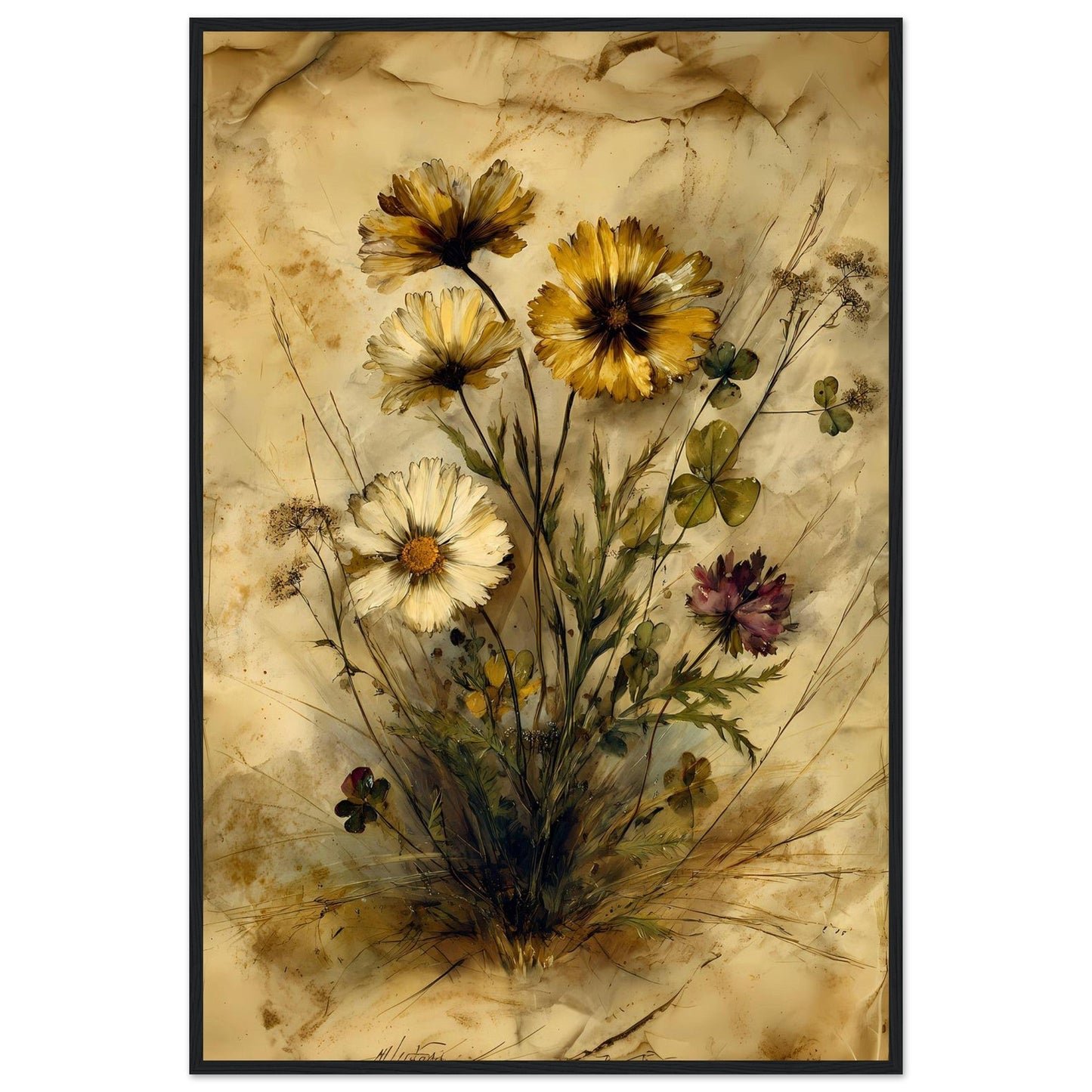 Fleeting Petals — digital download, detail view