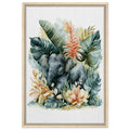 Framed Canvas Print