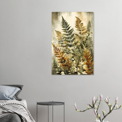 Ferns in Autumn — digital download, detail view