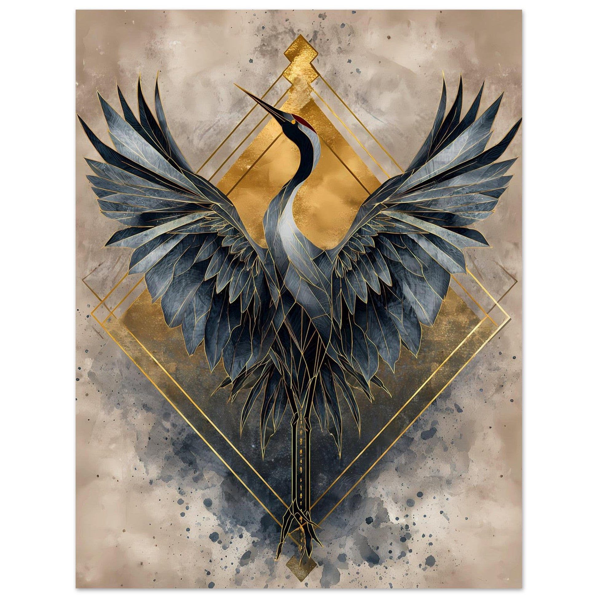 Wings of Intent — digital download, room mockup
