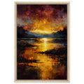 Framed Canvas Print
