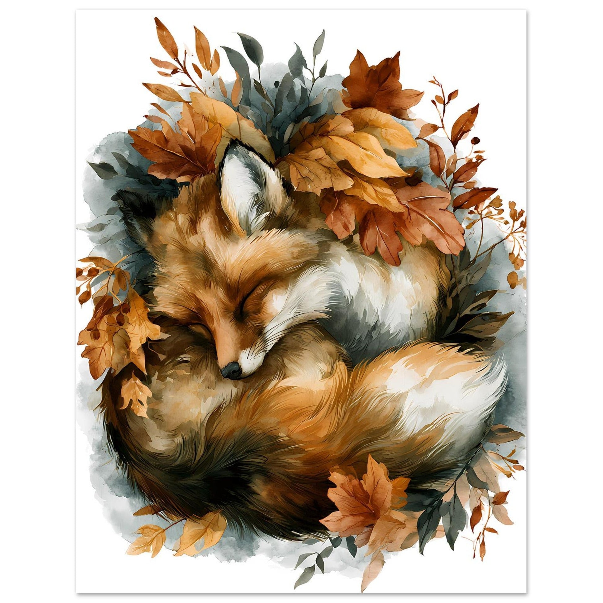 Autumn's Embrace — digital download, room mockup