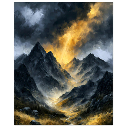 Radiant Ascent — digital download, detail view